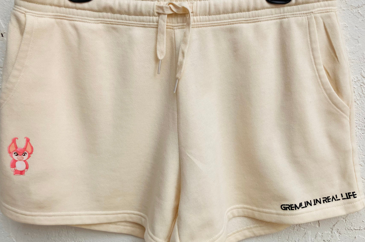 G.I.R.L. Wave Wash Sweatshorts | Comfy Streetwear Shorts with Gremlin Sass