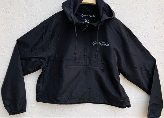 Pocket Classic G.I.R.L. Logo Windbreaker | Lightweight Cropped Streetwear Jacket