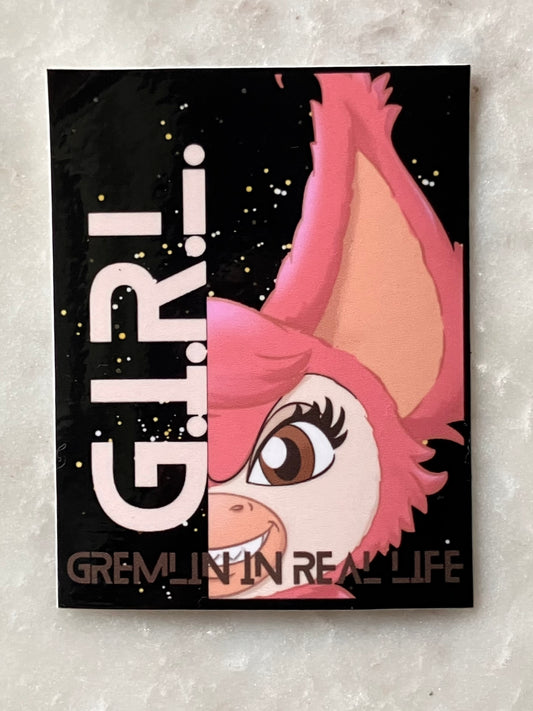 Sassy Gremlin Sticker | Durable Vinyl Streetwear Sticker